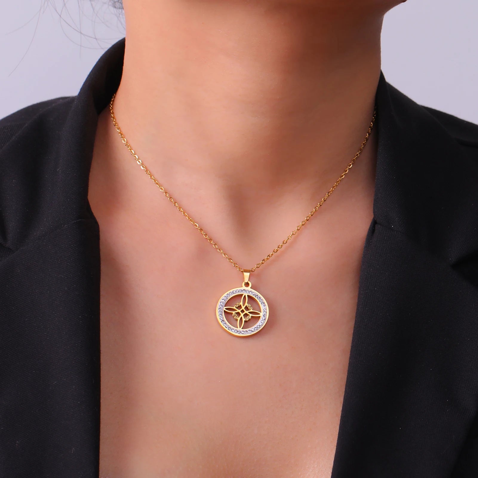 Celtic Knot Pendant Necklace