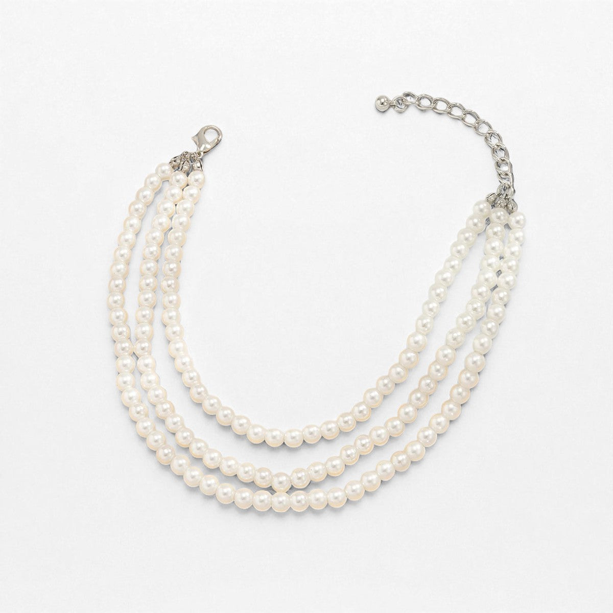 bracelet de cheville pampilles perles femme