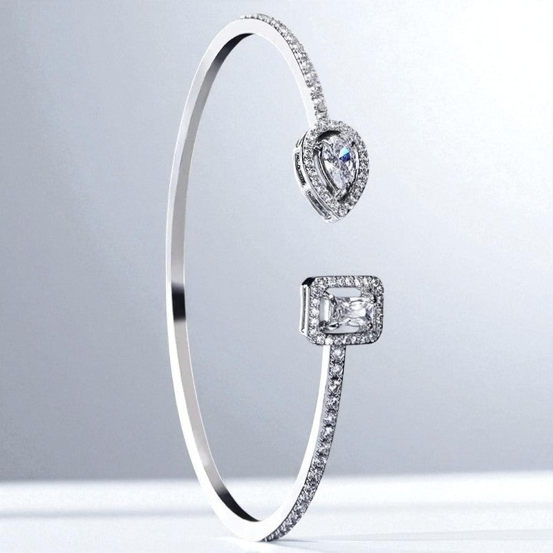 Bracelet manchette doré élégant