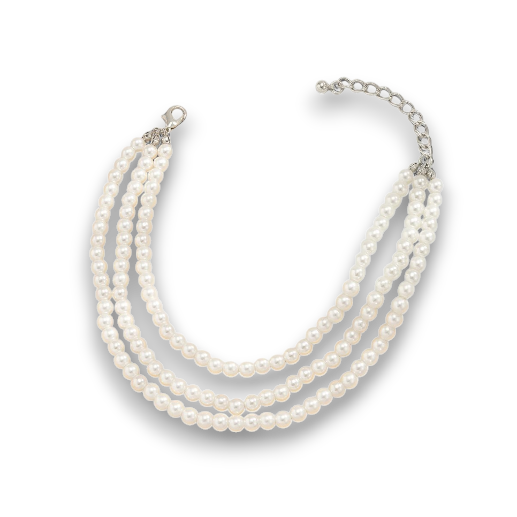 Bracelet de Cheville Pampilles et Perles