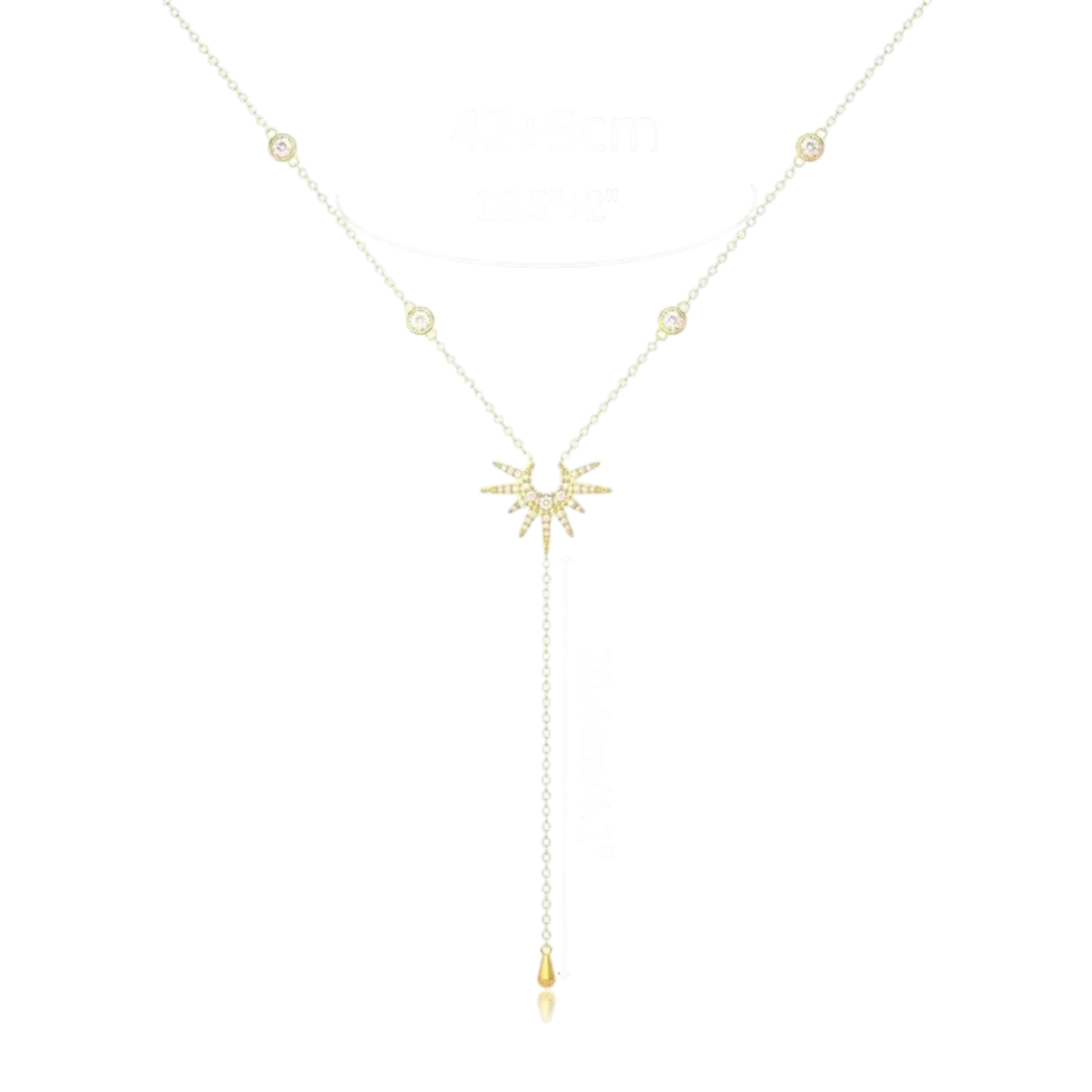 Collier Soleil Doré