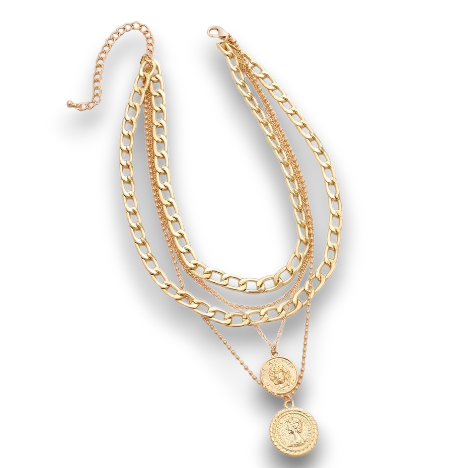 Collier Rayon Doré