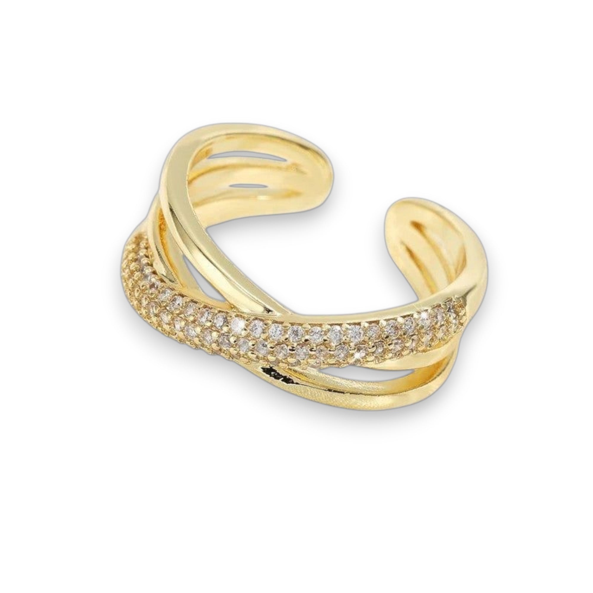 Bague Croix Élégante